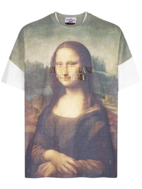 x Stone Island graphic-print T-shirt