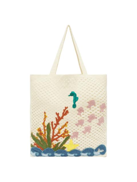 Splash Crochet Tote