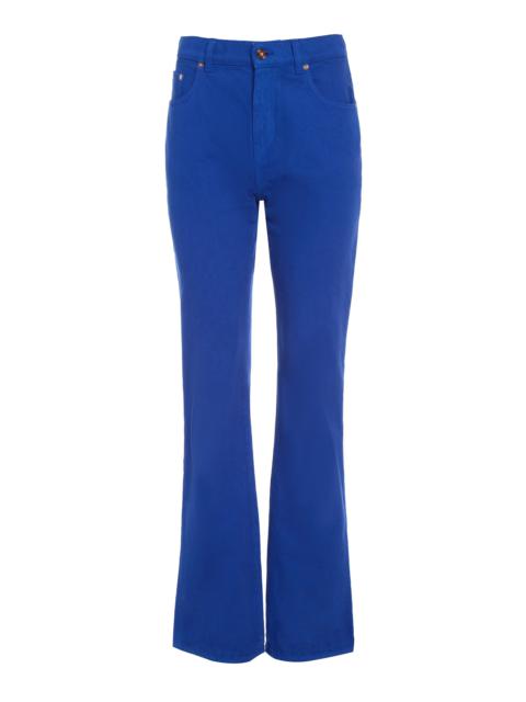 Rey Straight-leg Jean in Cobalt Recycled Cotton Denim