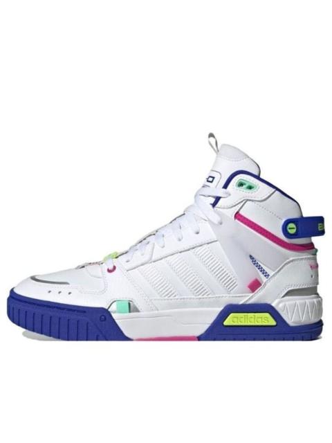 adidas neo D-Pad 'White Blue Purple' HQ6556