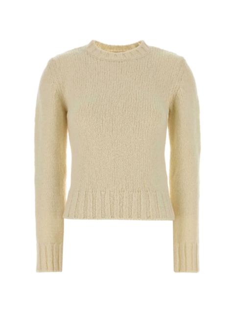 ribbed-hem sweater