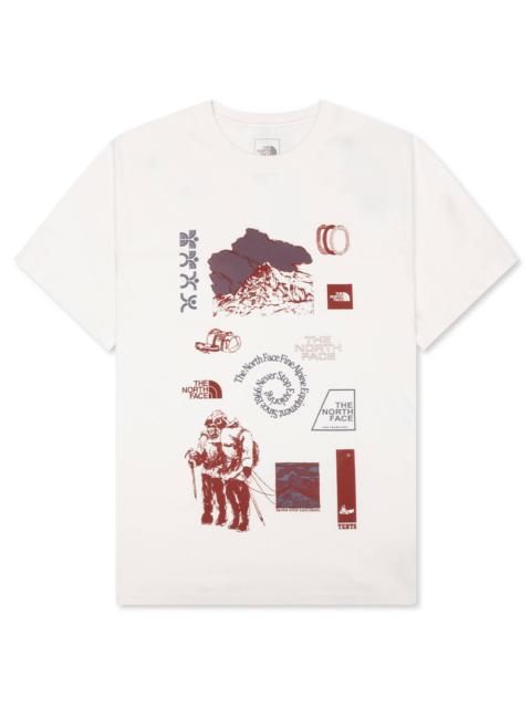 INDIGO ILLUSION REGULAR S/S TEE - WHITE DUNE