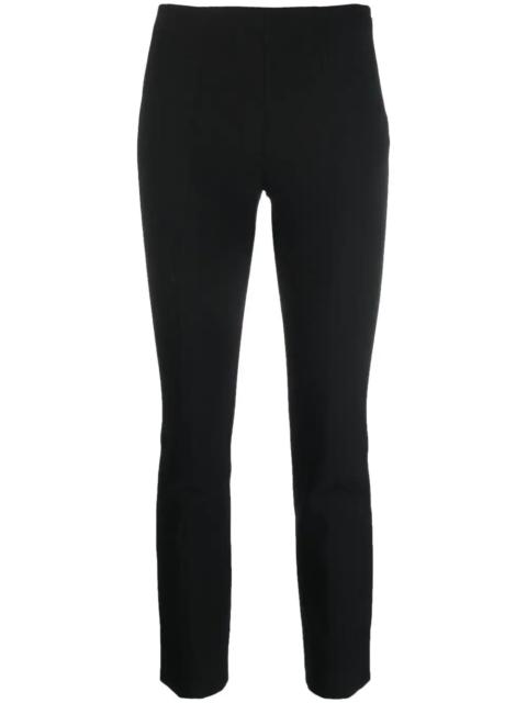 slim-fit pull-on trousers
