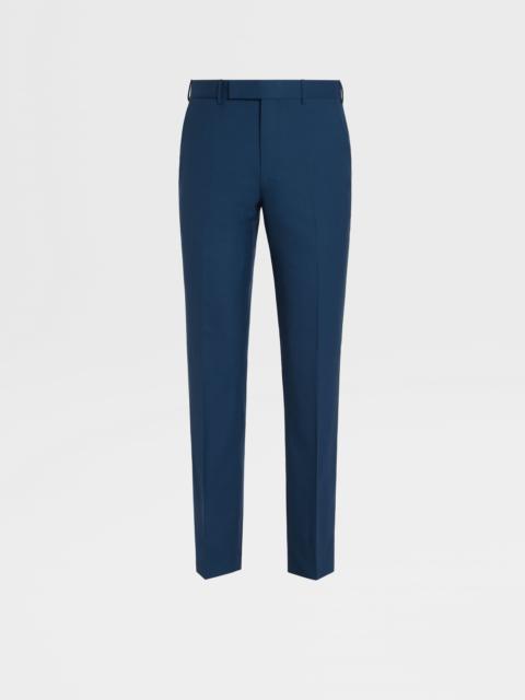 DARK BLUE PURE LINEN PANTS