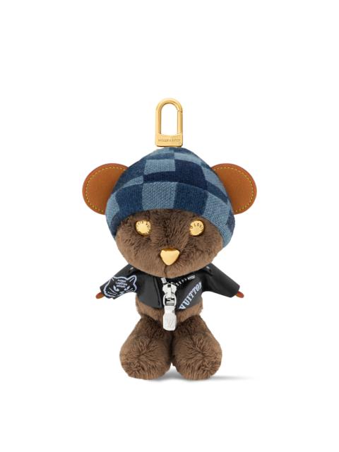 LV Louis Bear Bag Charm