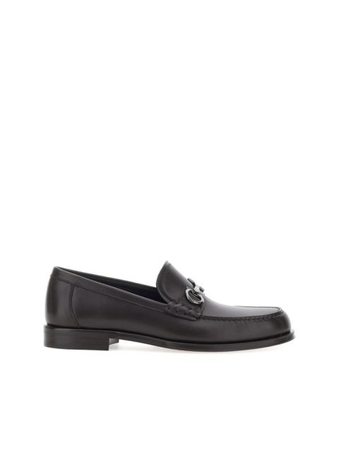 leather loafers