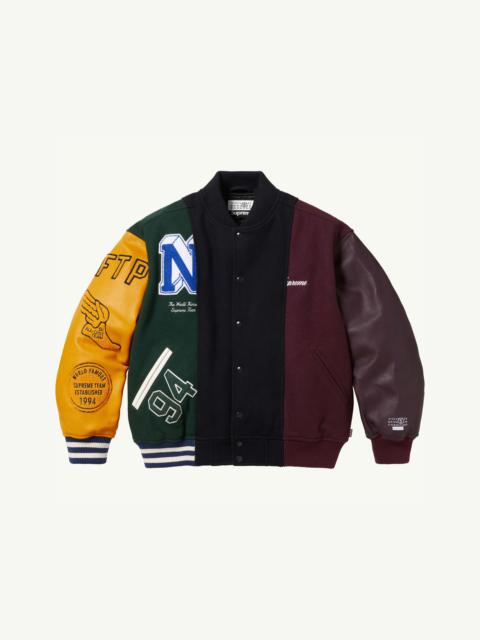 Supreme®/ MM6 Split Varsity Jacket