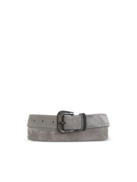 suede belt