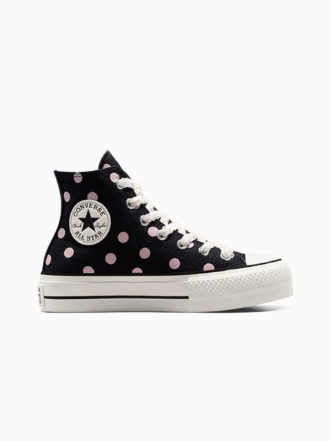 Chuck Taylor All Star Lift Platform Polka Dots