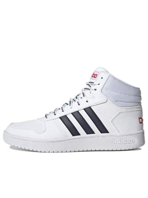 adidas Hoops 2.0 Mid 'White Legend Ink' FY8616