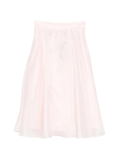Max Mara Studio Silk A-Line Skirt