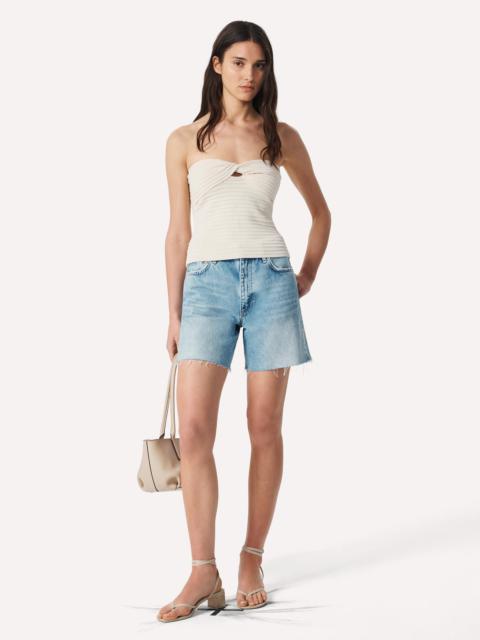 Kaia Denim Shorts
Lightweight Rigid in Maslin