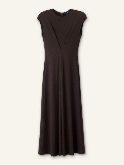 Clever Pleat Maxi Dress