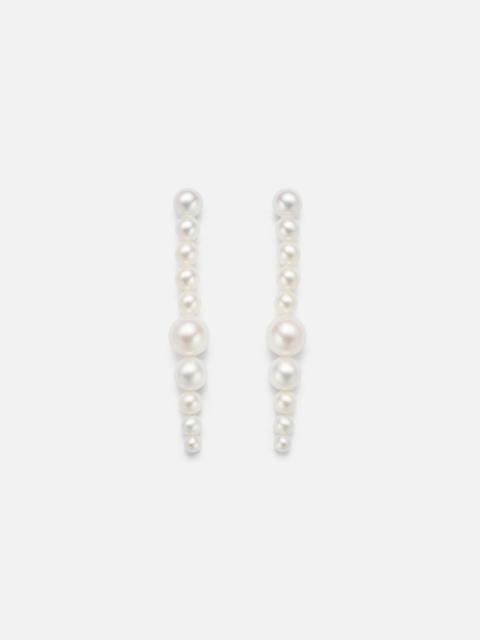 Sienna Moon 14kt gold drop earrings with pearls