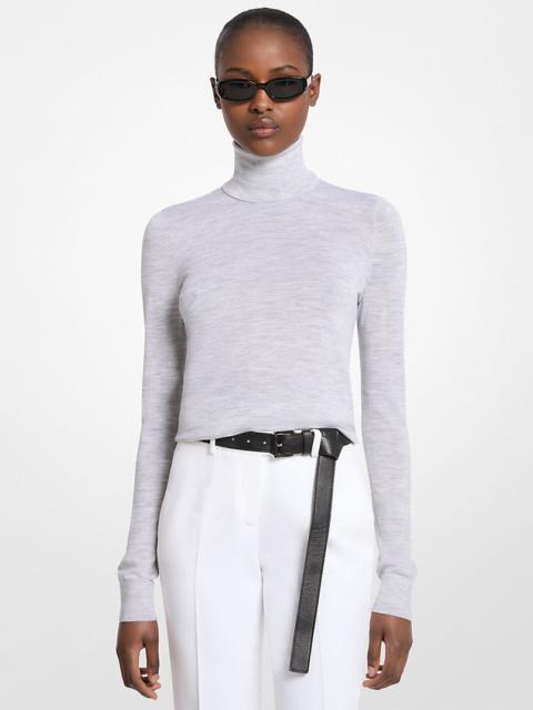 Marisa Wool Turtleneck Sweater