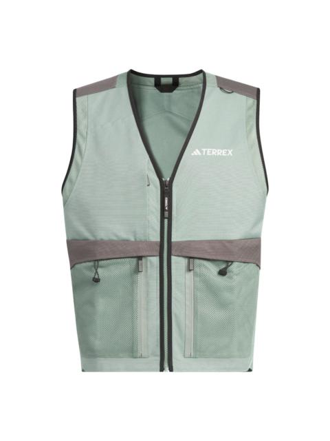 adidas Utility Looking Vest Asia Sizing 'Olive Green' IN2224