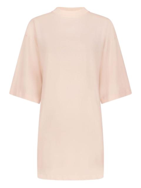 Ayaz Lds crew neck mini dress