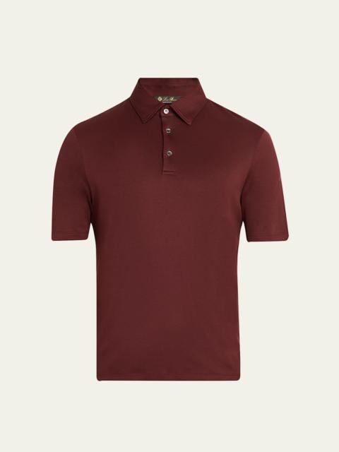 Men's Tremezzo Sea Island Cotton Polo Shirt