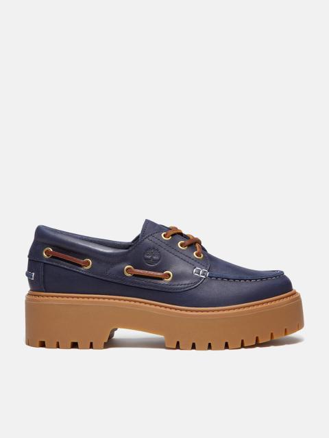 Women's Stone Street Platform Boat Shoe