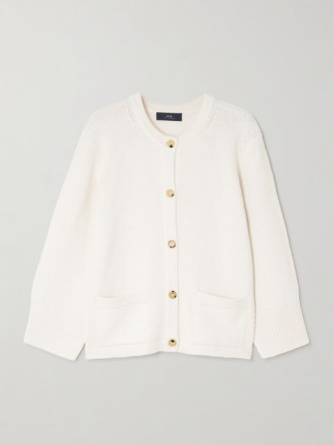 Belvedere organic cashmere cardigan Ivory