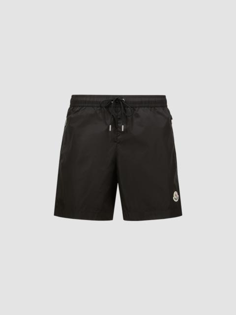 Logo Patch Swim Shorts