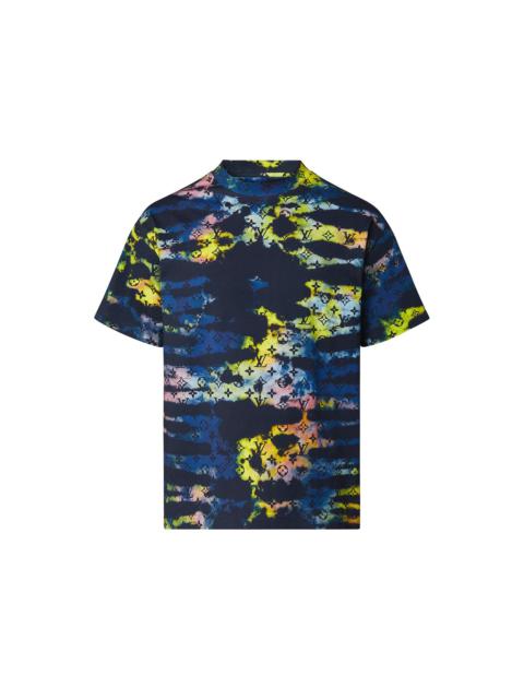 Monogram Tie & Dye Printed Tee