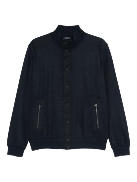 press-stud bomber jacket