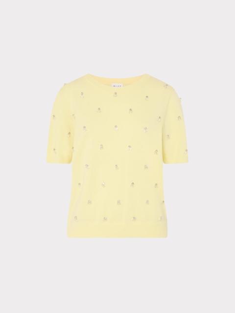 Rosalyn Rhinestone Embellished Sweater