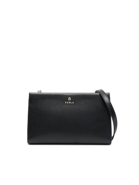 Camelia leather mini shoulder bag