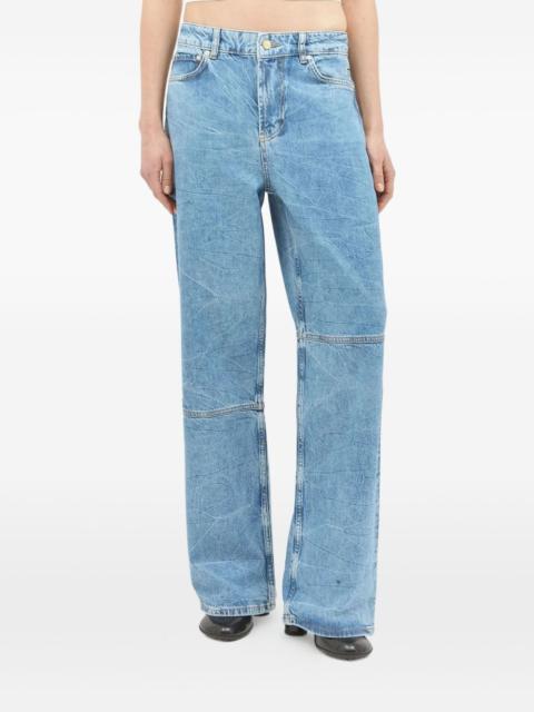 wide-leg jeans