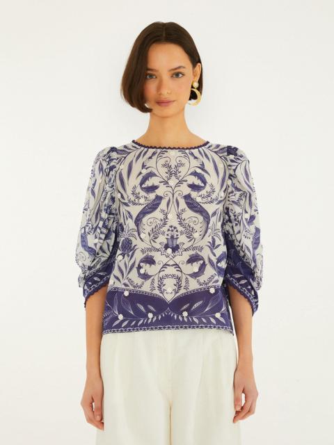 Off-White Nina 3D Flowers Blouse