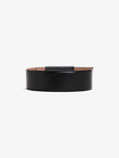 SLIDE BELT IN CALFSKIN