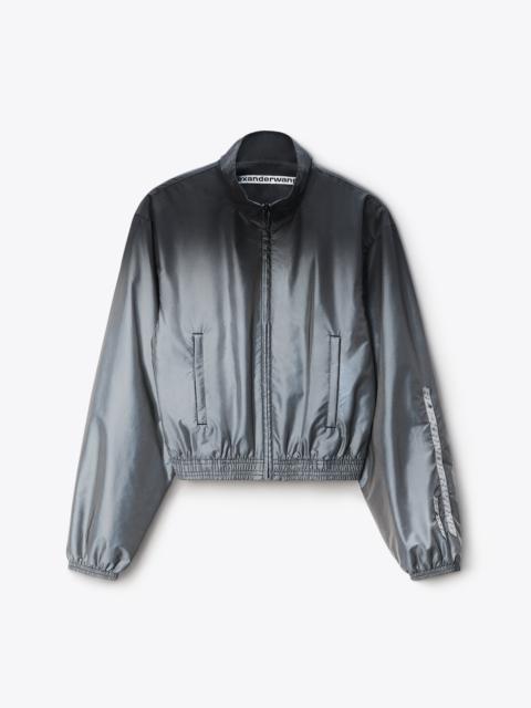Reflective Track Jacket Shrunken