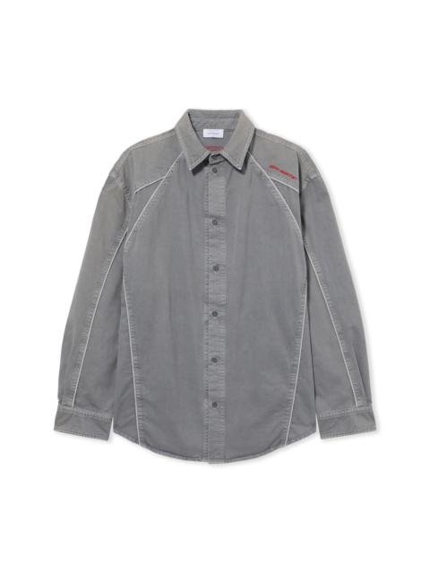 Garment-Dyed Sporty Shirt