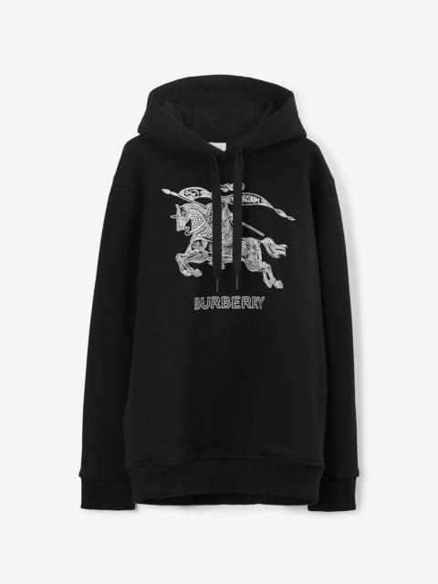 Embroidered EKD Cotton Hoodie