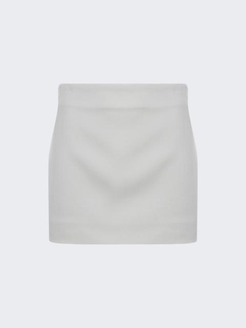 Column Mini Skirt Cement Grey