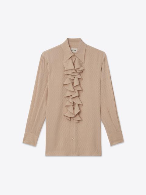 BLOUSE 04 BEIGE JACQUARD