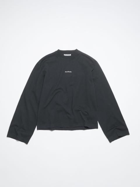 Logo long sleeve t-shirt - Black