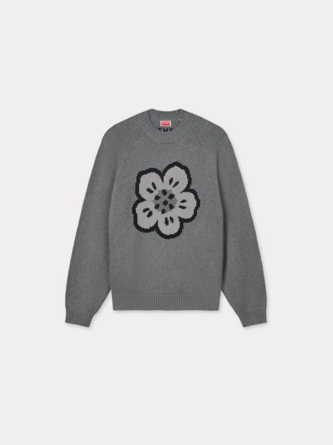 'Boke Flower' jumper in cotton wool