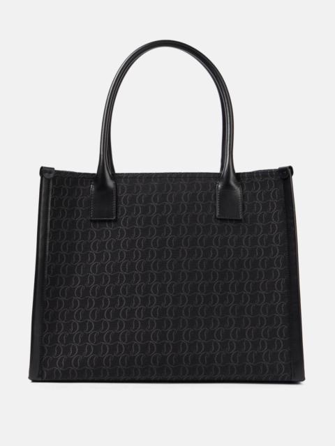 By My Side E/W Large canvas tote bag