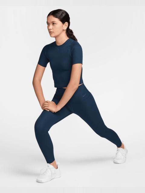 Nike Zenvy Rib Women's Gentle-Support High-Waisted 7/8 Leggings