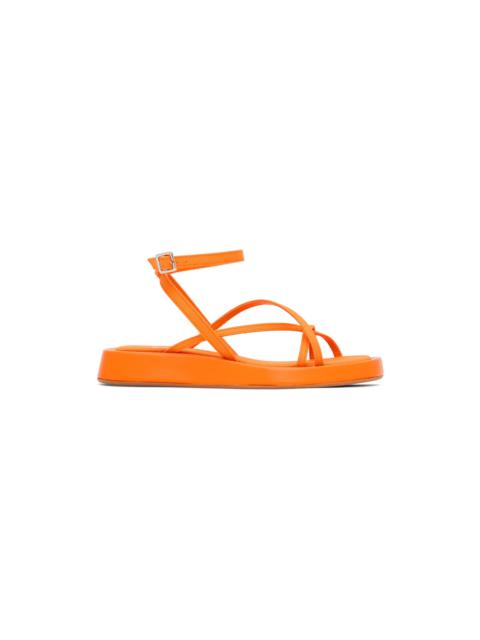 Orange Rosie 16 Sandals
