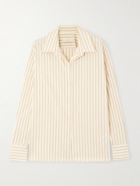Vados Striped Cotton-poplin Shirt