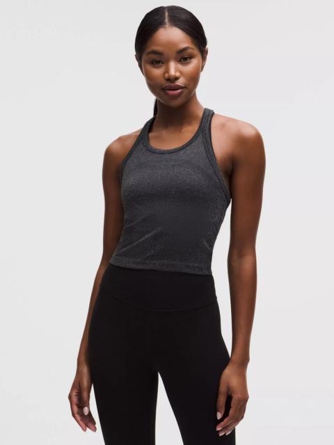 Swiftly Tech Cropped Round-Neck Racerback Tank Top 2.0 *Sparkle