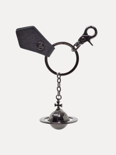 3D ORB KEYRING GUNMETAL