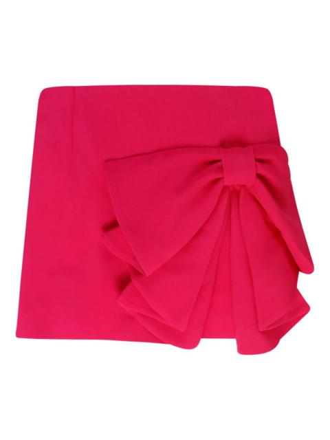bow-detail shorts