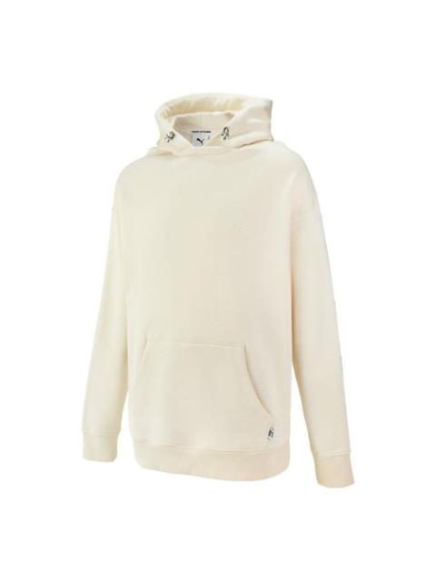 PUMA MMQ Logo Hoodie 'White' 536596-65