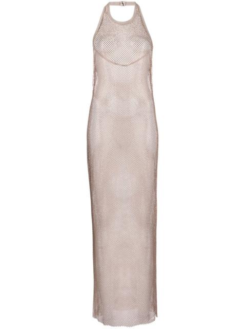 Inaya halterneck maxi dress