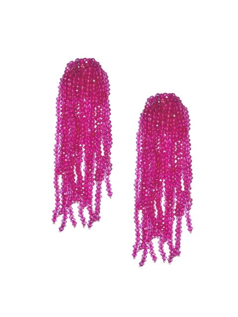 FOUNTAIN EARRINGS - CERISE