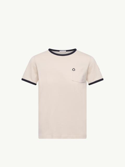 Embroidered Logo Cotton T-Shirt